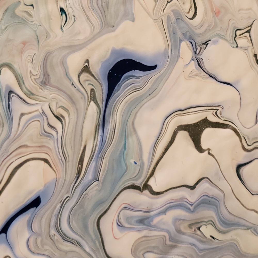 9x12 Marble Fluid Art - Picture 2 of 3